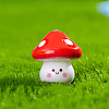 Resin Mushroom Miniature Ornaments PW-WGFA242-05-1