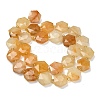 Natural Yellow Aventurine Beads Strands G-L660-A03-01-3