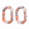 Transparent Acrylic Linking Rings OACR-N009-013B-02-2