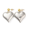 Non-Tarnish 304 Stainless Steel Pendant Earrings EJEW-R160-01P-1