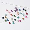 15 Colors Glass Pearl Beads HY-X0010-6mm-01-4