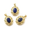 Natural Lapis Lazuli Dyed Pendants G-K381-01G-08-1