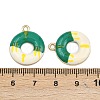 Alloy Enamel Pendants ENAM-H002-03B-01-3