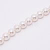 White Acrylic Round Beads Bag Handles FIND-TAC0006-24G-01-2