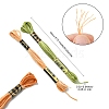 6-Ply Polyester Embroidery Floss OCOR-FZ0001-01K-4