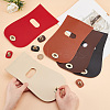   5Pcs 5 Colors Imitation Leather Bag Cover FIND-PH0006-67-4