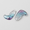 Gradient Color Transparent Resin Pendants RESI-TAC0019-06A-2