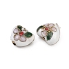 Handmade Cloisonne Beads CLB052Y-1-2