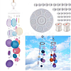 DIY Shell Wind Chime Making Kits WICH-PW0001-103-1