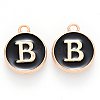 Golden Plated Alloy Charms ENAM-SZ0001-25B-B-2