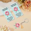 DIY Keychain Making Kits KEYC-CN0001-12B-09-5