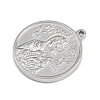 304 Stainless Steel Pendants STAS-K311-04P-2