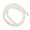 Natural Grey Agate Beads Strands G-C258-01-3