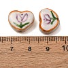 Handmade Porcelain Beads PORC-D011-01B-3
