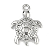 Brass Micro Pave Cubic Zirconia Pendants KK-I719-33P-1