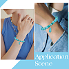 310Pcs 5 Styles Synthetic Turquoise & Howlite Beads Sets TURQ-PA0001-02-5