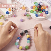  96Pcs 12 Colors Resin Rhinestone Beads RESI-TA0002-29-12