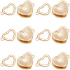 8Pcs Brass Interlocking Clasps KK-BBC0019-68-6