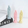 Religion Virgin Mary Scented Candle Silicone Molds DIY-G104-01-2