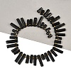 Natural Black Tourmaline Beads Strands G-F829-A03-01-2