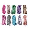 100M 10 Colors 7 Inner Cores Polyester & Spandex Cord Ropes RCP-LS0001-01E-1