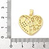 Brass Micro Pave Cubic Zirconia Pendants KK-S511-26B-G-3