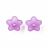 Transparent Acrylic Beads X-PL554-16-2
