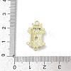 Alloy Enamel Chinese House Connector Charms PALLOY-R151-73G-02-3