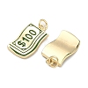 Brass Enamel Pendants KK-F933-11G-2