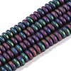 Electroplated Synthetic Non-magnetic Hematite Beads Strands G-E618-08E-1