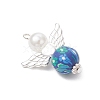 Handmade Polymer Clay Pendants PALLOY-JF04077-4