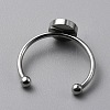 304 Stainless Steel Cuff Ring Components FIND-WH0129-74B-P-2