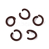 Spray Painted Iron Open Jump Rings IFIN-T017-04C-02-1