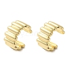 Brass Cuff Earrings for Women EJEW-B057-03G-1