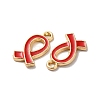 Alloy Enamel Pendants ENAM-D043-04G-02-2