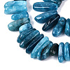 Dyed Natural Quartz Beads Strands G-Q606-24A-02-3