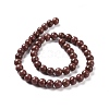 Natural Rhodonite Round Bead Strands G-J302-10-10mm-2