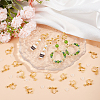 SOFPLATE 36Pcs Brass Screw On Clip-on Earring Findings KK-SP0001-18G-4