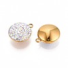 Ion Plating(IP) 201 Stainless Steel Charms STAS-N109-220G-2