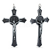 Tibetan Style Zinc Alloy Big Pendants FIND-WH0367-706AS-1