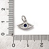 Brass Micro Pave Cubic Zirconia Charms KK-U033-21P-01-3