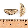 Brass Crystal Rhinestone Spacer Bars RB-T019-02B-KCG-3