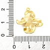 Brass Pave Clear Cubic Zirconia Pendants KK-Z051-02G-02-3
