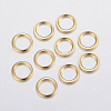 304 Stainless Steel Linking Rings X-STAS-F155-06G-10mm-1