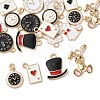 20Pcs 10 Styles Alloy Enamel Pendants ENAM-FP0002-89-7