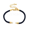 Nylon Cords Bracelet Makings Fit for Connector Charms AJEW-P116-02G-21-1