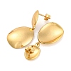 304 Stainless Steel Stud Earrings for Women EJEW-Z057-12G-2