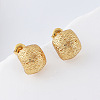 304 Stainless Steel C-Shaped Stud Earrings for Women RS8571-4