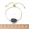 Brass Bolo Slider Bracelets BJEW-JB04688-M-2