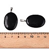 Natural Obsidian Pendants G-T138-207A-3